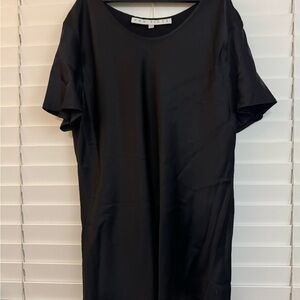Collectors Vintage Silk Black Short Sleeve Tee